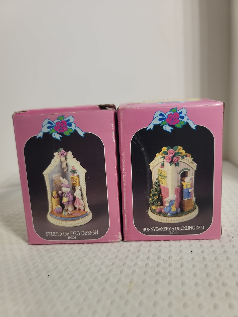 Bunny Bakery & Duckling Deli Pink Decorative Home Accent